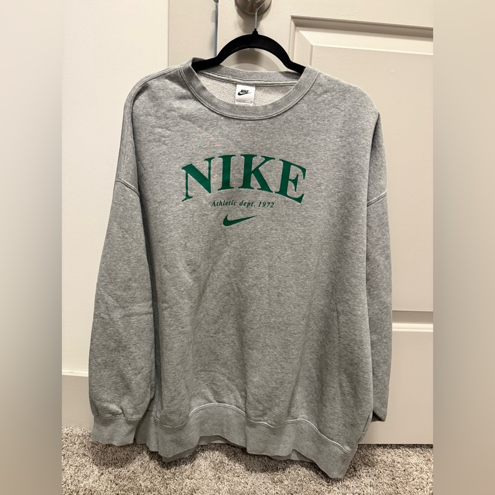 Nike Small Grey Nike Athletic Dept 1972 Sweatshirt. ⚡️💕